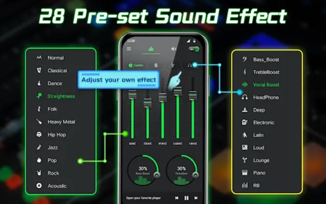 Equalizer- Bass android App screenshot 2